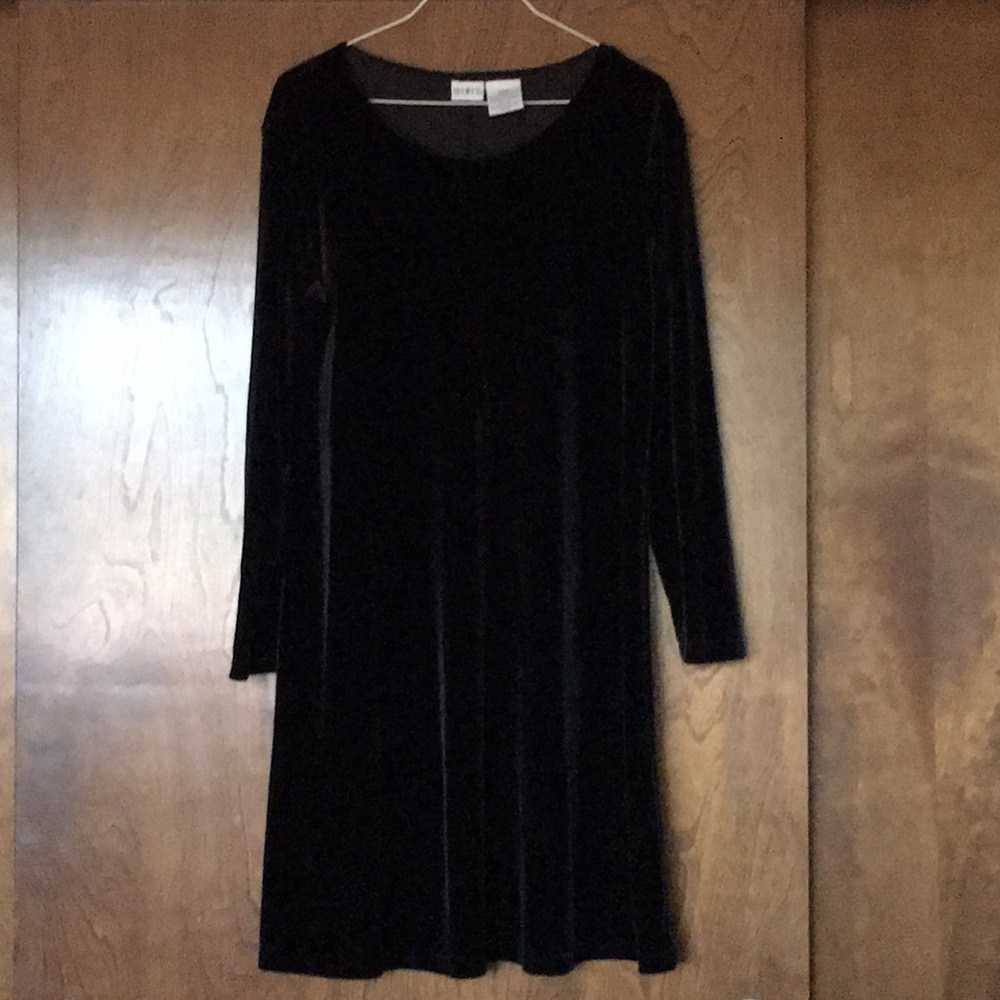Black Velvet Dress